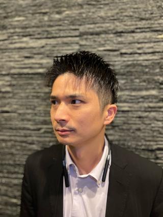 メンズ ヒロ銀座川崎 志田健介のヘアスタイル