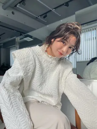 ロング 小田 大樹のヘアスタイル