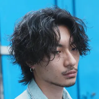 パーマ メンズ 仙台波巻きパーマ/ fifth/遠藤楓雅のヘアスタイル