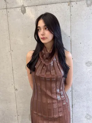 ロング Rita/髪質改善/ ブリーチなしWカラーのヘアスタイル