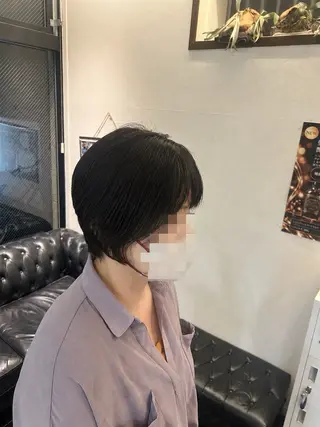 ショート 森山 愛有菜のヘアスタイル