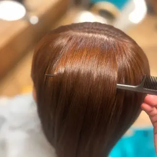カラー Beam 深澤のヘアスタイル