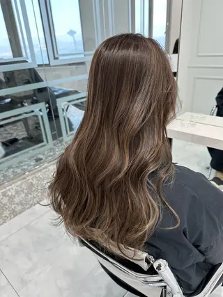 ロング カラー 髪質改善/艶カラー /EisoAkariのヘアスタイル