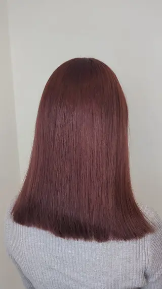 カラー セミロング 🌼 AIKO🌼のヘアスタイル