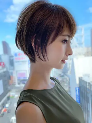 ショート ショート、ボブの神✨ 峯朋也✂︎✨のヘアスタイル