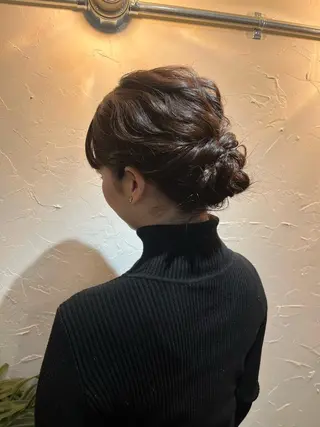 ヘアアレンジ aya/ブリーチ/ ボブ/ショートのヘアスタイル
