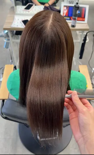 ミディアム ワンホン× ハイトー ン🪞✨ARISAのヘアスタイル