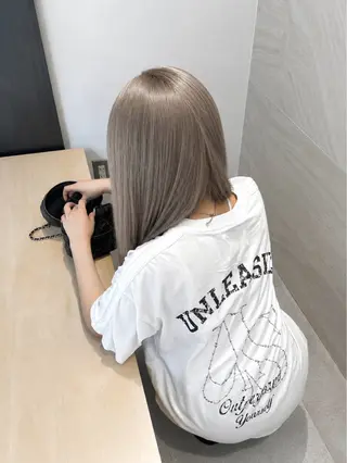 ロング カラー カット&髪質改善 TAIGAのヘアスタイル