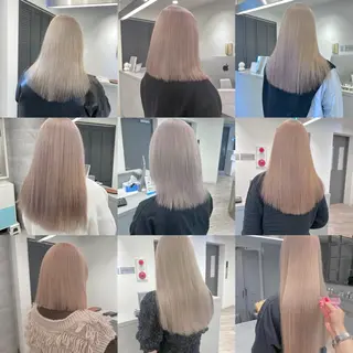 カラー ハイトーン特化サロン 🍑momo🍑のヘアスタイル