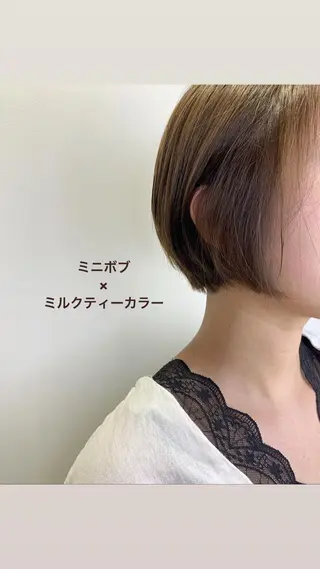 ショート カラー 【美髪を叶える】中谷 彰宏(アキ)のヘアスタイル
