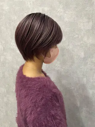 ショート モテ髪/ボブ/ショー ト/アダチフウトのヘアスタイル