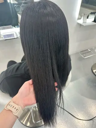 ロング Tsgumi /京都/ハイトーンのヘアスタイル