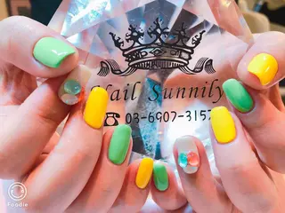 ネイル 長さだし専門店 M2 rikaのネイルデザイン