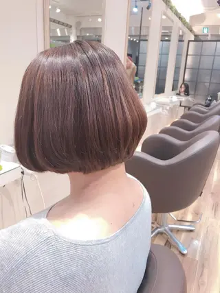 ショート カラー ⚪︎ YUNAのヘアスタイル
