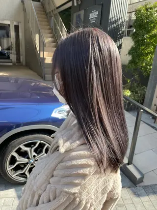 ミディアム カラー 川崎のカラー職人🥣 kentaのヘアスタイル