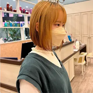 ミディアム ボブ、ミディアム、シ ョート、杉田啓祐のヘアスタイル