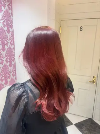 ロング カラー Chu /Mizukiのヘアスタイル