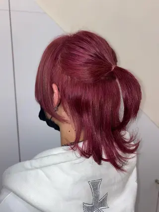 メンズ ゆぴ☾/推しカラー /ハイトーンのヘアスタイル