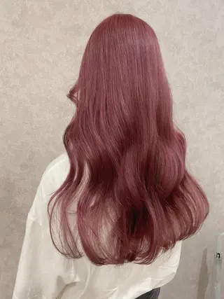ロング カラー Rina のヘアスタイル