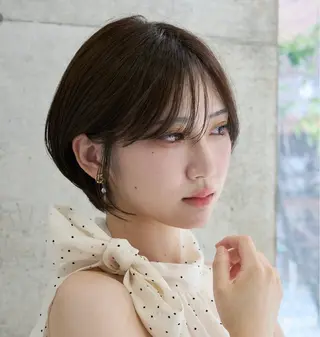 ショート カラー ショートカット透明感 カラー/gima🌱のヘアスタイル