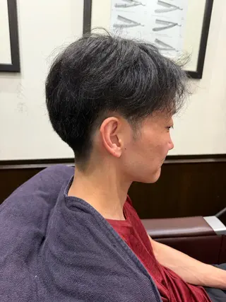 ショート メンズ 長谷川 杏花のヘアスタイル