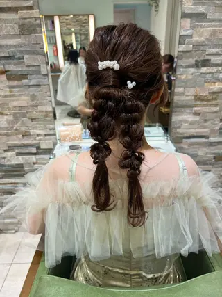 ロング 山口 愛紗花のヘアスタイル