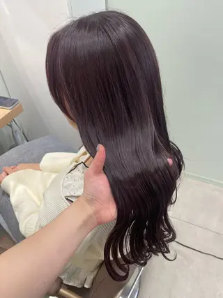 セミロング カラー 🫧‎🤍oto /ゆきの🤍🫧のヘアスタイル
