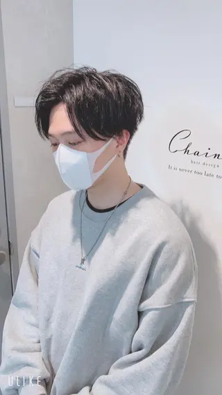 ショート カラー Chainon 山中 拓也のヘアスタイル