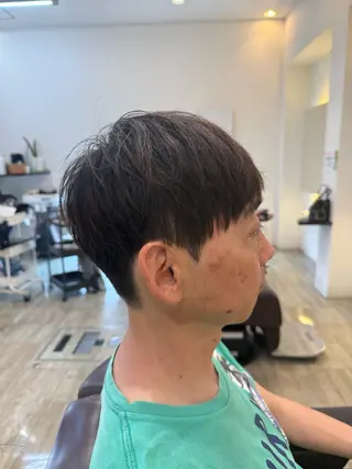 ショート メンズ 永井 天斗のヘアスタイル