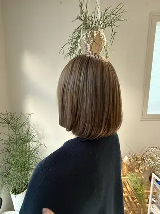 ミディアム カラー 暖色/透明感カラー 🌷荘司まゆり🌷のヘアスタイル