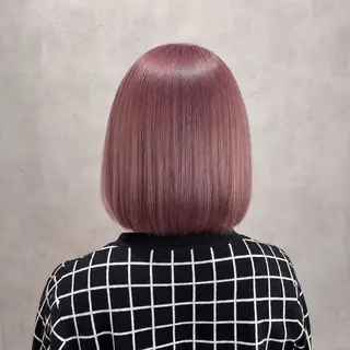 ショート カラー Aina ʚ透明感ɞ ブリーチ特化✨艶感のヘアスタイル