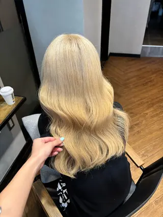 カラー Rena/韓国 /ワンホンヘアのヘアスタイル