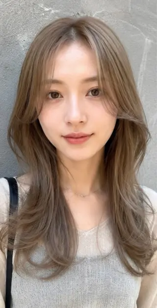 ロング 中津No.1髪質改善 店長✨透ける暗髪のヘアスタイル