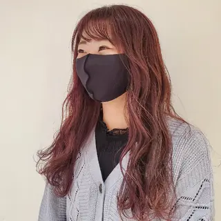 カラー ロング 竹尾 優斗のヘアスタイル