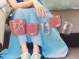 ネイル kiki nail &brow二子玉川のネイルデザイン