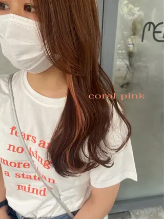 カラー 十倉 朱莉のヘアスタイル