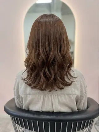 セミロング カラー 浅草駅徒歩8分/メ ンズ特化/久保 歩夢のヘアスタイル