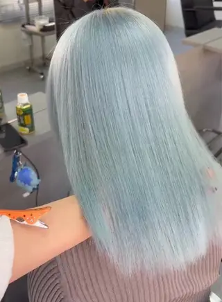 カラー 💋色気ハイトーン 💋HARUKAのヘアスタイル