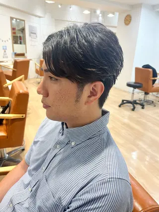 ショート メンズ 金山/カットモデル 募集中/村井七海のヘアスタイル