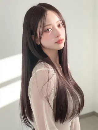 ロング 砂澤 瞳のヘアスタイル
