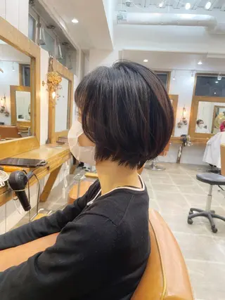 ショート 👑銀座ショート/ 絶壁補正/金子涼👑のヘアスタイル