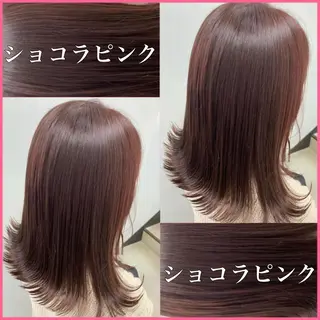 セミロング 🪞透明感カラー🫧 縮毛矯正🥇かずきのヘアスタイル