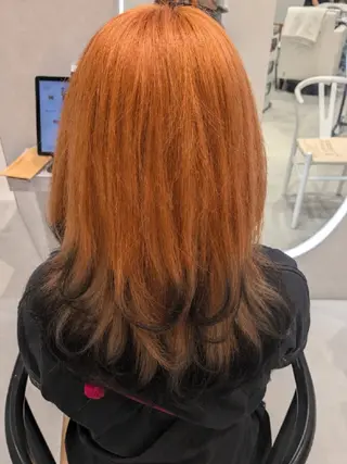 ロング 古屋 美春のヘアスタイル