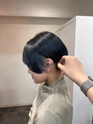 ショート カラー haku【津久野店】 ERIKAのヘアスタイル