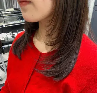 ミディアム 髪質改善/うる艶ヘア HARUNAのヘアスタイル