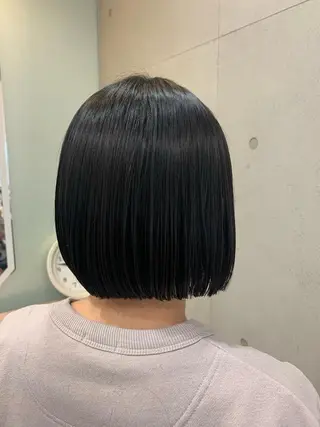 ミディアム おせ ちさとのヘアスタイル
