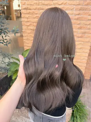 ロング カラー aoi🎀暖色 /透明感カラー♡のヘアスタイル