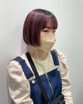 ショート カラー キッズ オトナヘア🌸 harukaのヘアスタイル