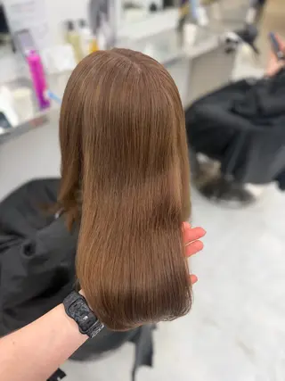 ロング カラー ヘアアレンジ 透明感カラー🎀艶髪 Anju/渋谷🎀のヘアスタイル