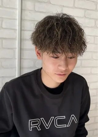 パーマ メンズ メンズ特化 美容師misakiのヘアスタイル